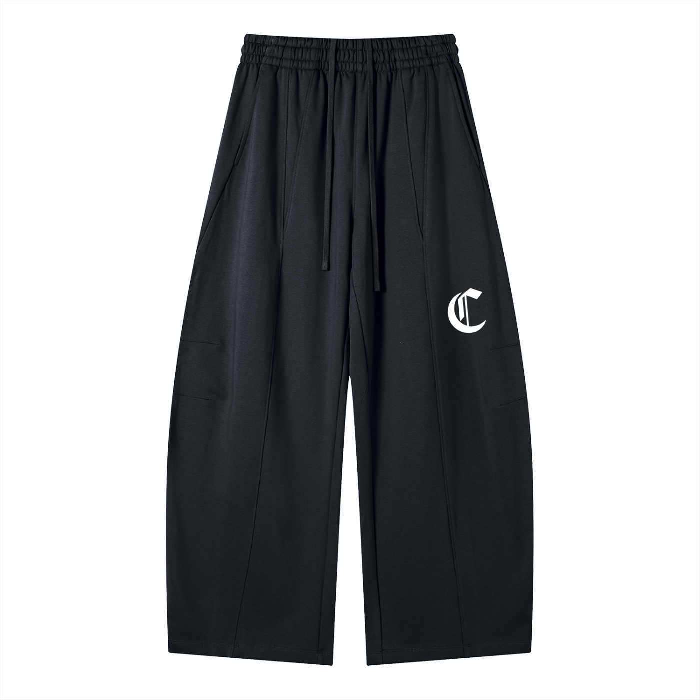 Costello's Heavyweight Wide Leg Panel Sweatpants