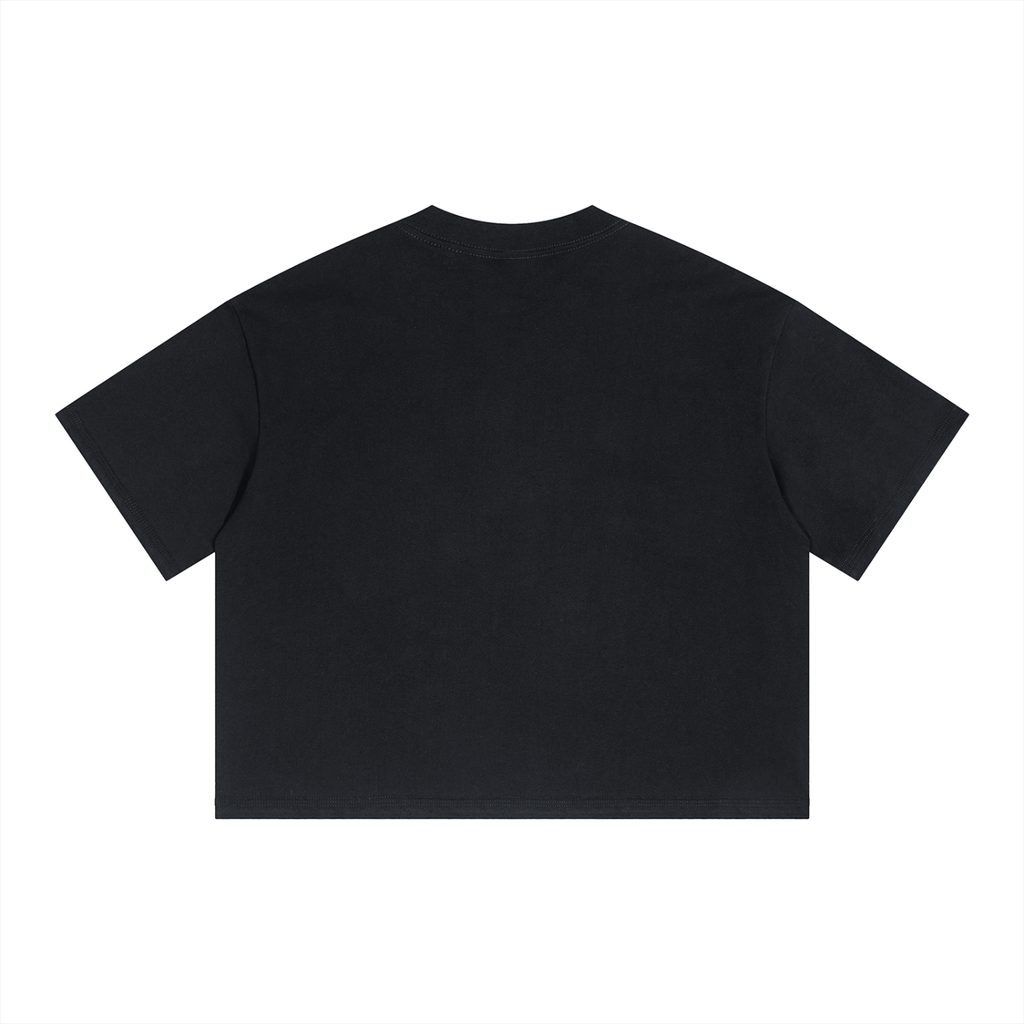 Classic Boxy Cropped Fit Tee