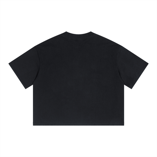 Classic Boxy Cropped Fit Tee