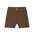 Classic High-Waisted Pocket Shorts