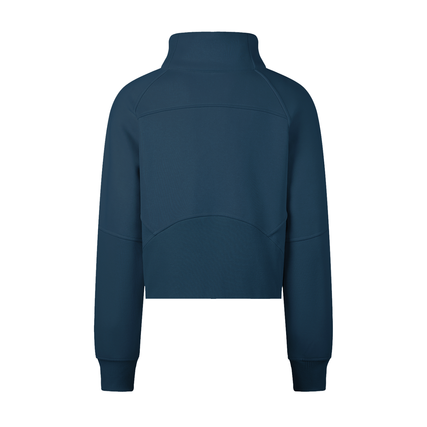 Costello's Women's Cropped Half-Zip Drop Shoulder Sweatshirt