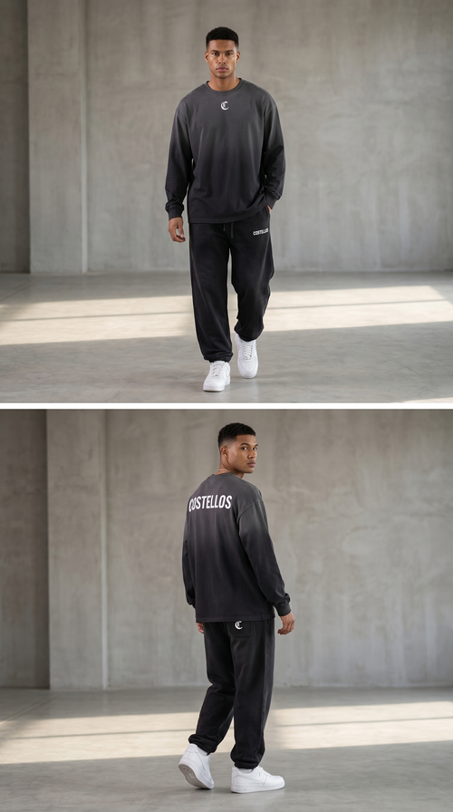 Costello's Gradient Washed Long Sleeve T-Shirt