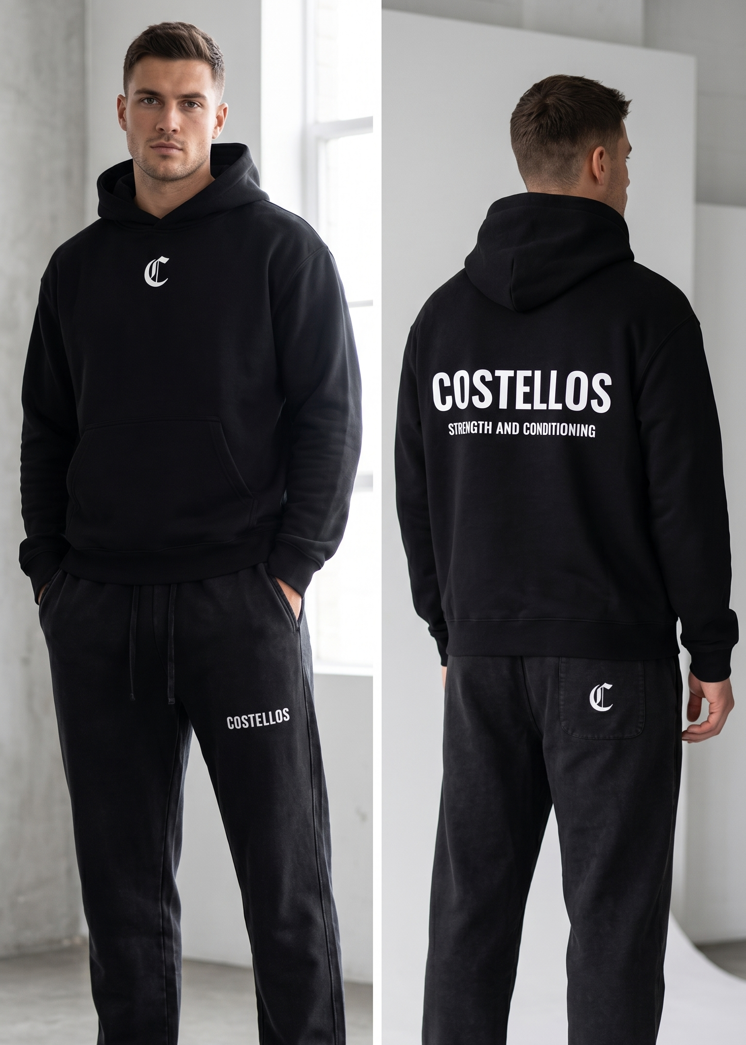 Costello's Heavyweight Drop-Shoulder Hoodie