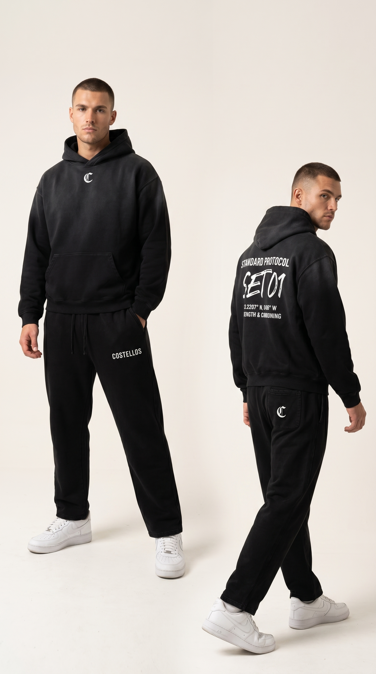 SP//S-01 Costello's Heavyweight Oversized Hoodie