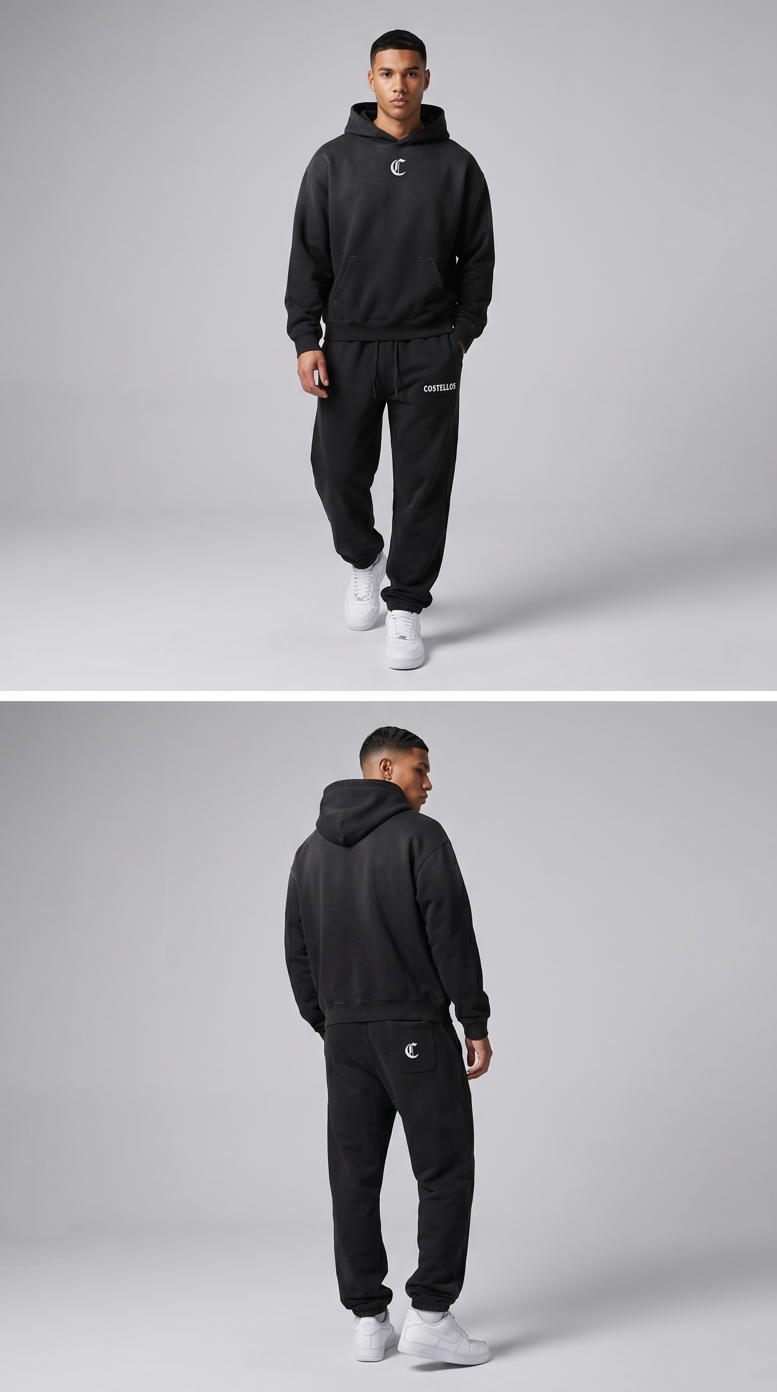 Men's Heavyweight Sunfade Oversized Hoodie
