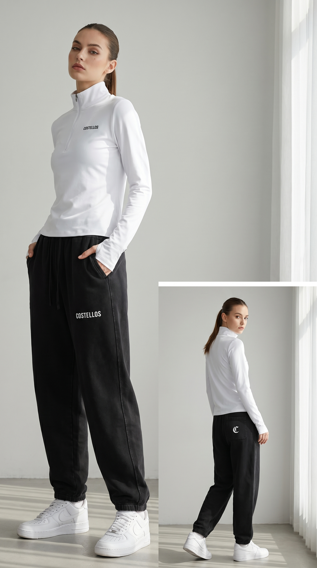 Women's Training Quarter-Zip White