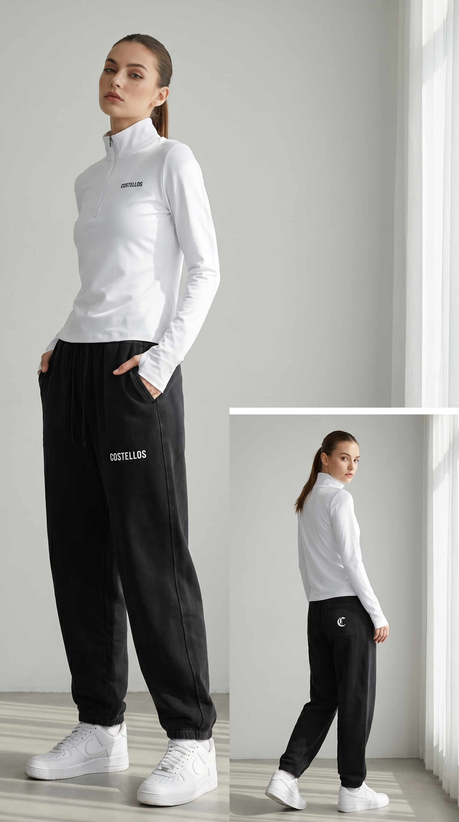 Women's Training Quarter-Zip White