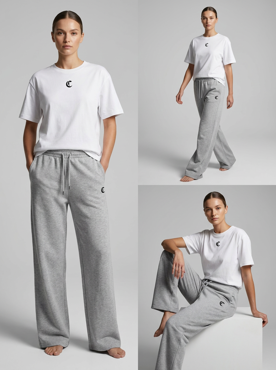 Costello's Women's Longer Length Straight-Leg Sweatpants