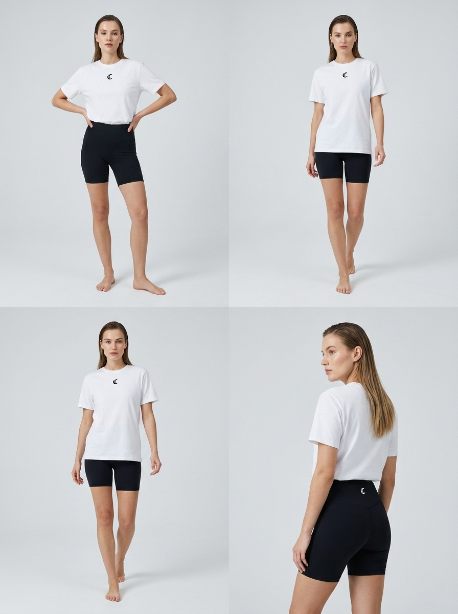 Costello's Women's High-Waisted Shorts Black