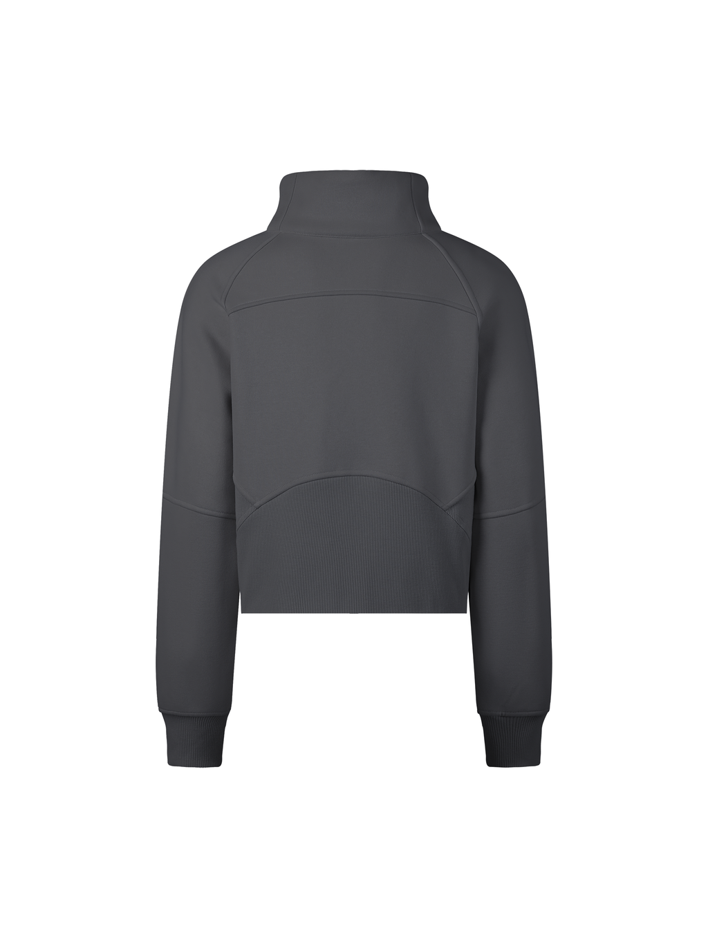 Costello's Women's Cropped Half-Zip Drop Shoulder Sweatshirt